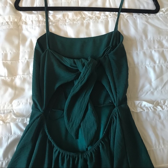Green Mini Dress - Picture 4 of 6